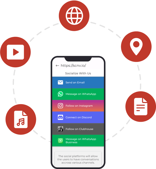 Binden Sie Ihr Publikum wie nie zuvor mit Standort-QR-Codes, Audio-QR-Codes, Social-Media-QR-Codes, Website-QR-Codes, Dokument-QR-Codes und mehr ein.