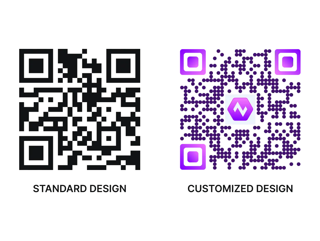 Customize QR Code design