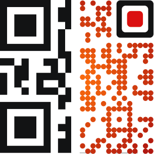 Passen Sie einen QR-Code mit bearbeitbaren Augenformen, Daten und Hintergrundfarben an, um die visuelle Attraktivität zu verbessern und zur Markenästhetik zu passen.