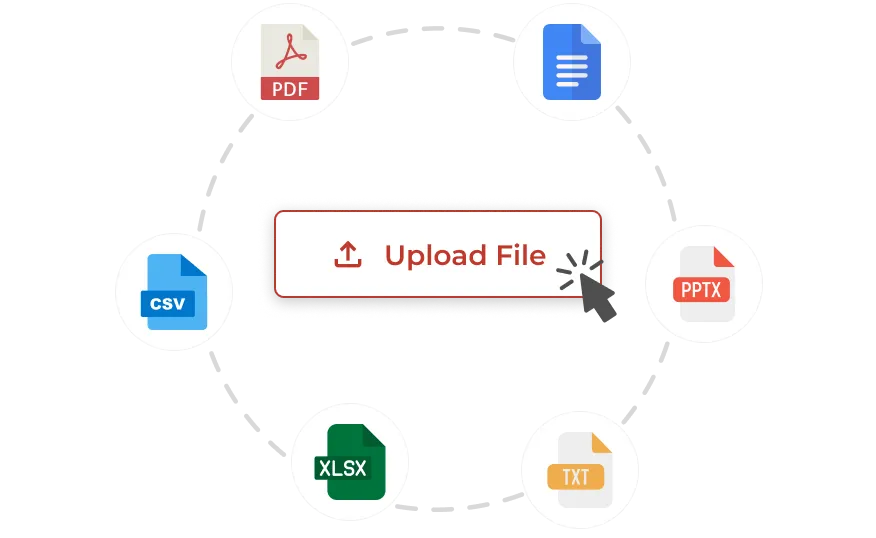 PDF QR Code being created by uploading files in any format of choice
