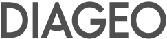 Das Logo von Diageo, einem Getränkeunternehmen, das mit den Dienstleistungen von Scanova sein Produktmarketing verbessert.