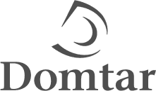 Domtar's logo displayed among brands using Scanova's QR Code generator.